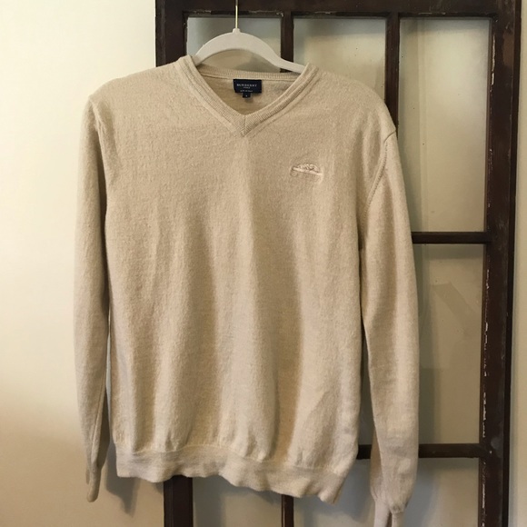 burberry golf sweater